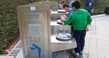 公共场所案例：重庆园博会直饮水
